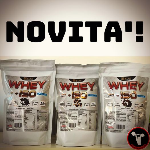 WHEY + ISO - STAK NUTRITION